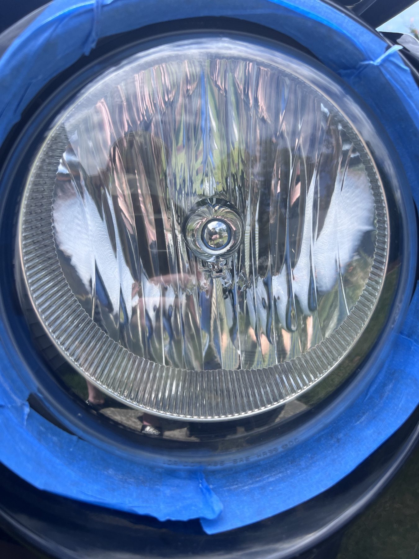 Clear headlight after MBAD restoration